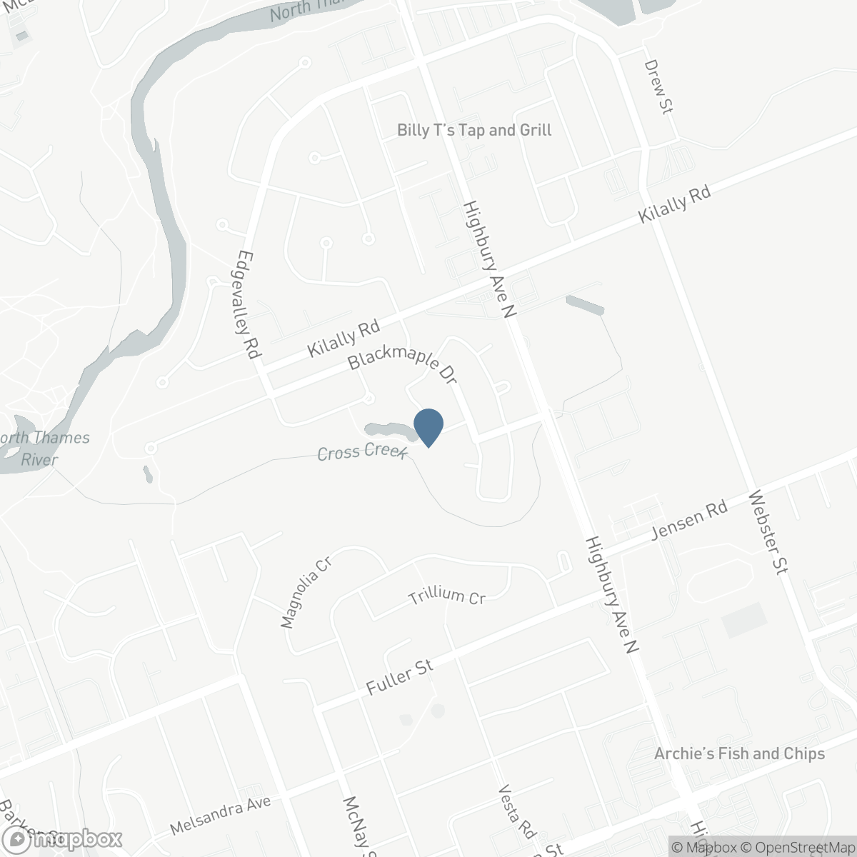 1233 CROSSCREEK CRESCENT, London, Ontario N5Y 6H6
